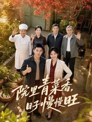 院里青菜香，日子慢慢旺